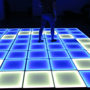 Pista de baile inalámbrica de fácil instalación para bodas