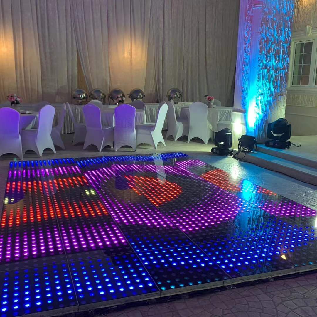 Pista de baile portátil iluminar precios móviles decoraciones de boda